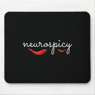 Neurospicy Neurotypical Neurodiversity Adhd Autism Mouse Pad