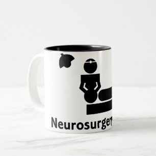 Neurosurgery Freak Coffee Cup (white & black)