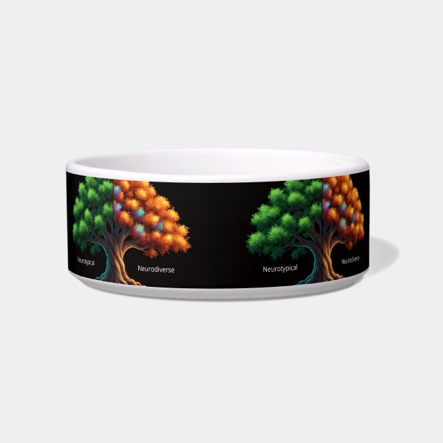 Neurotypical vs. Neurodiverse Bowl (Front)