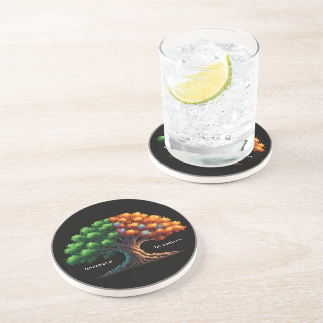Neurotypical vs. Neurodiverse Coaster (Side)