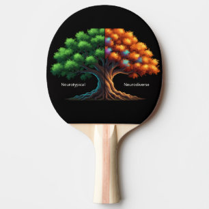 Neurotypical vs. Neurodiverse Ping Pong Paddle