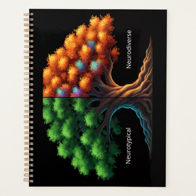 Neurotypical vs. Neurodiverse Planner (Front)