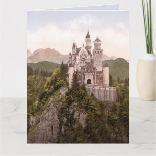 NEUSCHWANSTEIN BAVARIA GERMANY MOUNTAIN CASTLE CARD