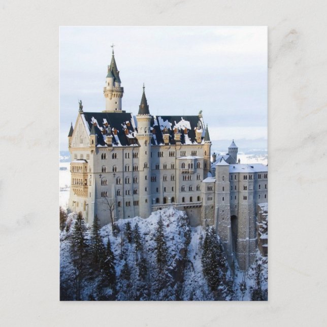 Neuschwanstein Castle 4 Postcard (Front)