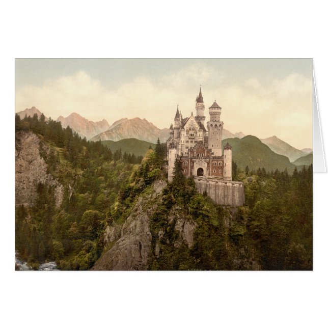 Neuschwanstein Castle, Bavaria, Germany (Front Horizontal)
