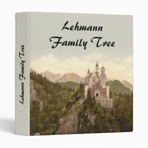 Neuschwanstein Castle, Bavaria, Germany Binder