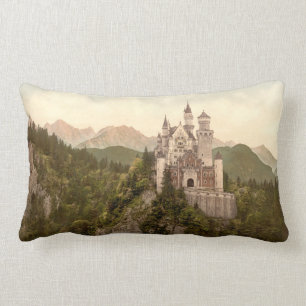 Neuschwanstein Castle, Bavaria, Germany Lumbar Pillow