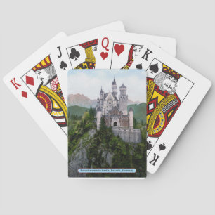 Neuschwanstein Castle, Bavaria, Germany Playing Cards