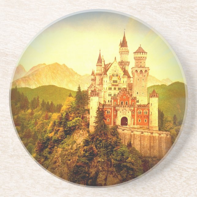 Neuschwanstein Castle Coaster (Front)