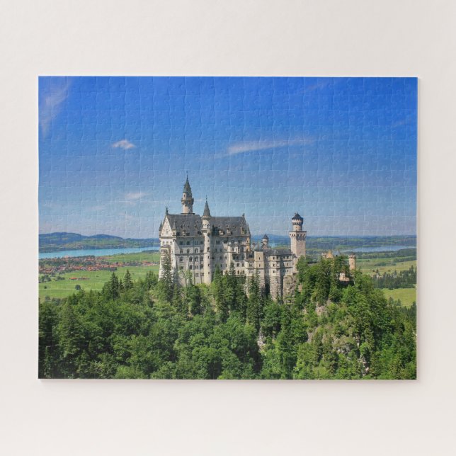 Neuschwanstein Castle Germany 16x20 Jigsaw Puzzle (Horizontal)