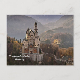 Neuschwanstein Castle, Germany Bavaria Postcard