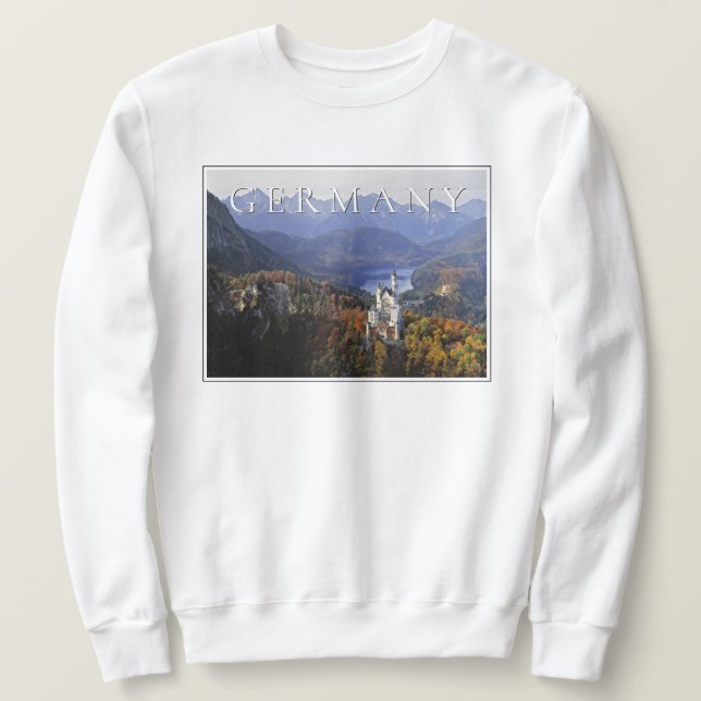Neuschwanstein Castle | Germany, Bavaria Sweatshirt (Design Front)