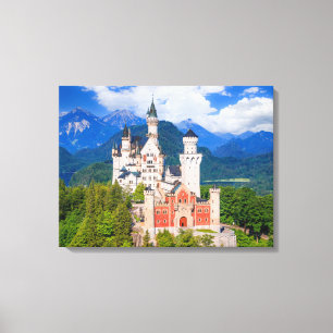 Neuschwanstein Castle Germany Canvas Print