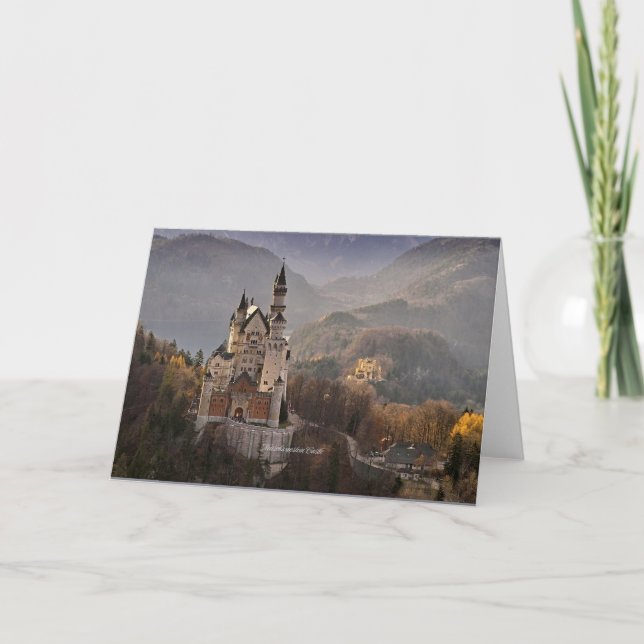 Neuschwanstein Castle, Germany Card (Front)