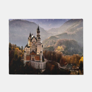 Neuschwanstein Castle Germany Doormat