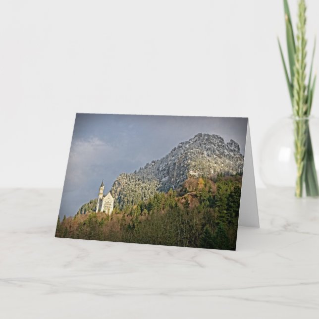 Neuschwanstein Castle - Germany - Greeting Card (Front)