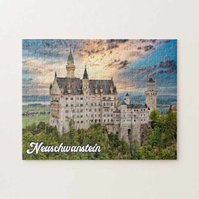 Neuschwanstein Castle, Germany Jigsaw Puzzle (Horizontal)