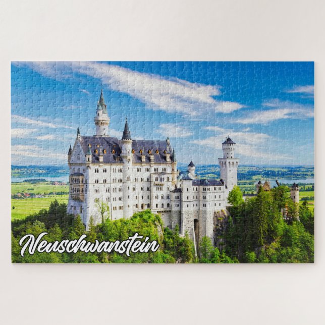 Neuschwanstein Castle, Germany Jigsaw Puzzle (Horizontal)