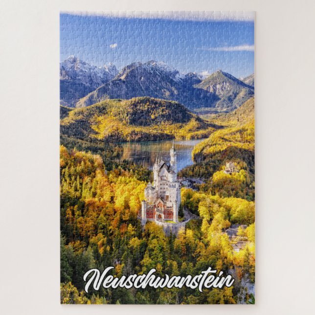 Neuschwanstein Castle, Germany Jigsaw Puzzle (Vertical)
