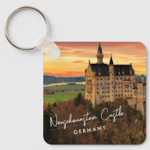 Neuschwanstein Castle Germany Keychain