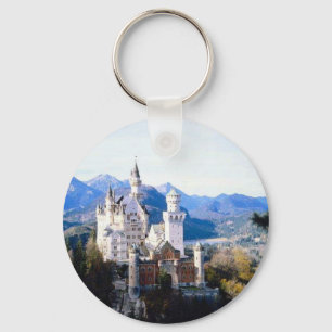 Neuschwanstein Castle Germany Keychain