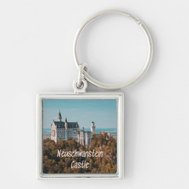 Neuschwanstein Castle Germany Keychain (Front)