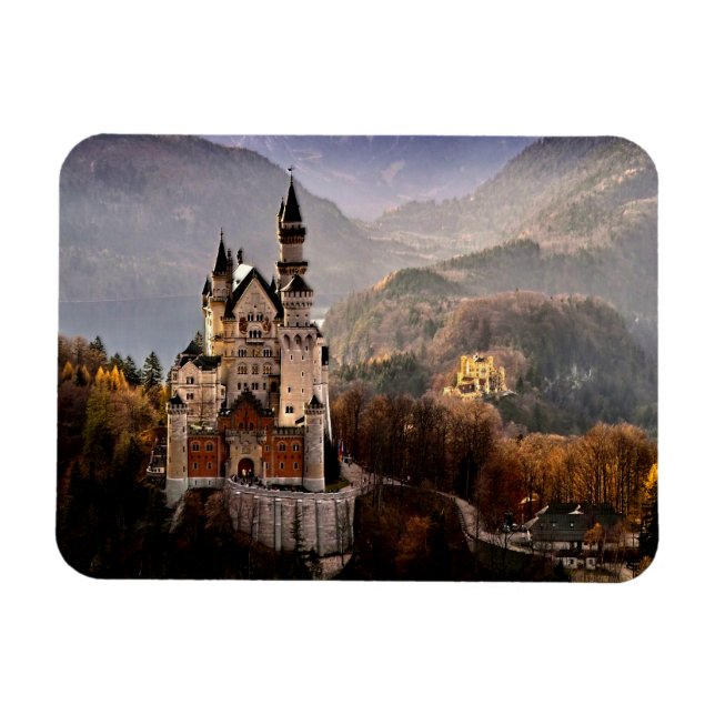 Neuschwanstein Castle Germany Magnet (Horizontal)