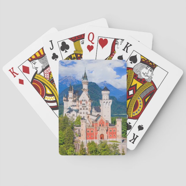 Neuschwanstein Castle Germany Playing Cards (Back)
