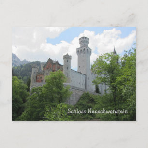 Neuschwanstein Castle - Germany Postcard