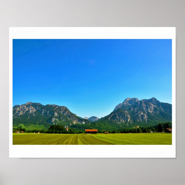 Neuschwanstein Castle Germany Poster (Front)