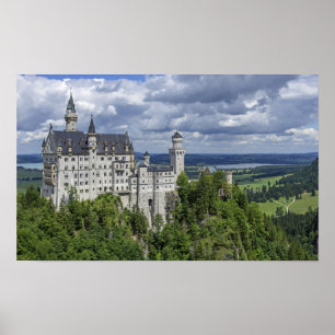 Neuschwanstein Castle - Germany Poster