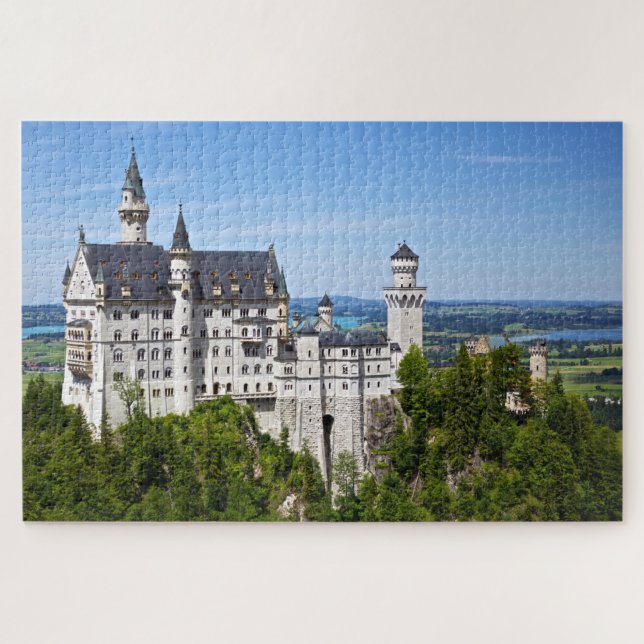 Neuschwanstein castle jigsaw puzzle (Horizontal)