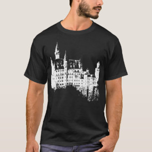 Neuschwanstein Castle Lover Vintage Bavaria I Love T-Shirt