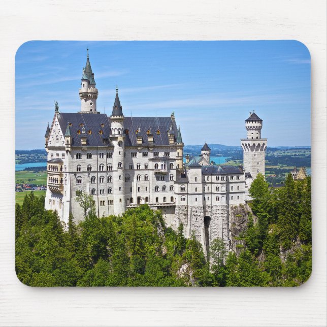 Neuschwanstein Castle Mouse Pad (Front)