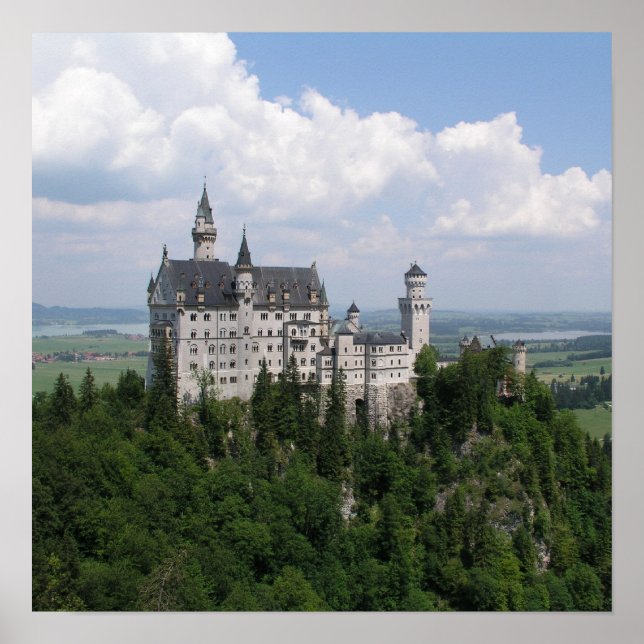 Neuschwanstein Castle Poster (Front)