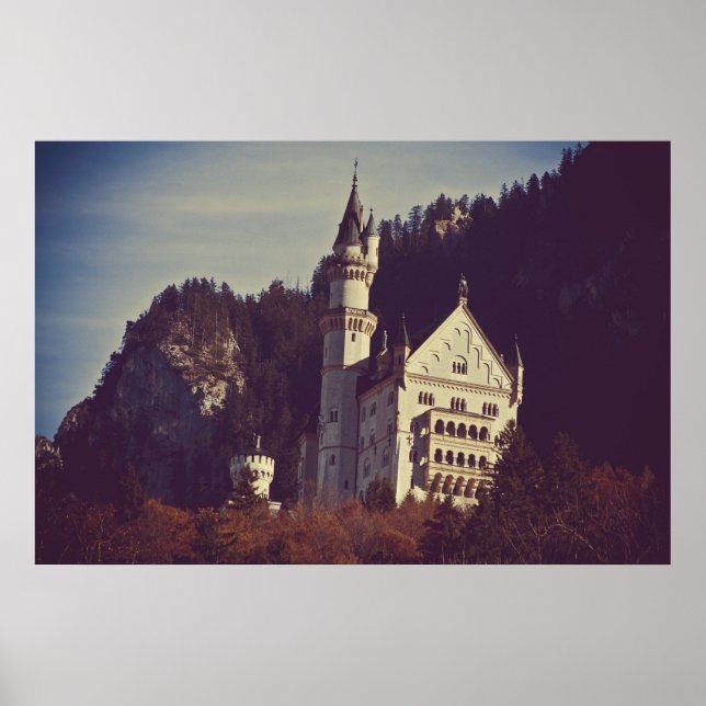 Neuschwanstein Castle Poster (Front)