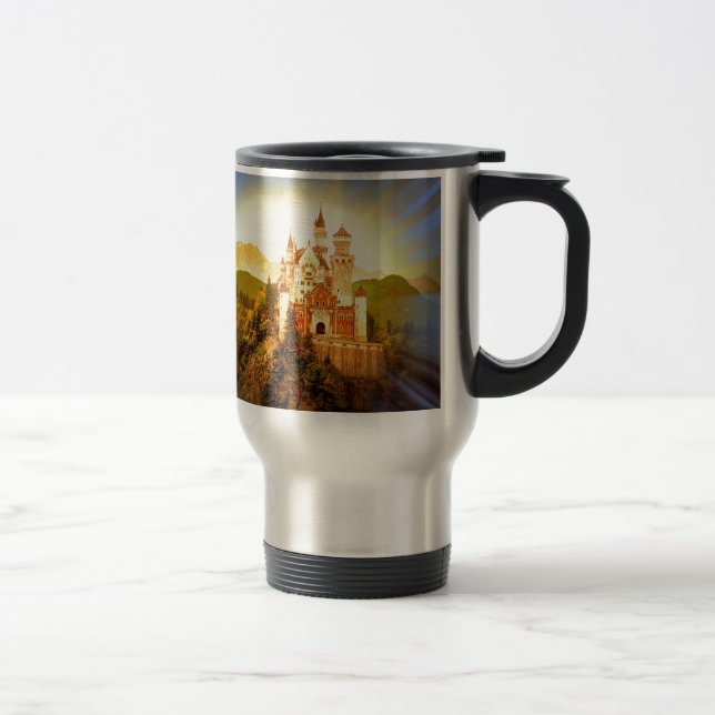 Neuschwanstein Castle Travel Mug (Right)
