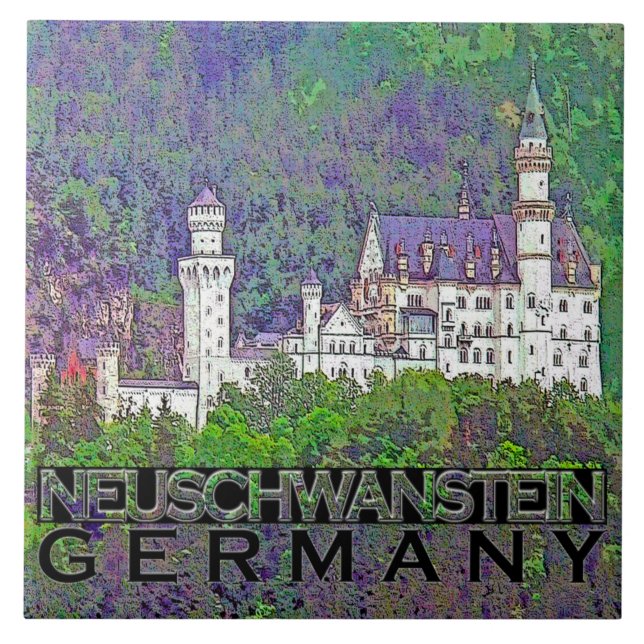 Neuschwanstein Tile (Front)