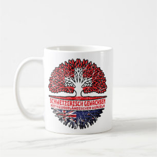Neuseeland Neuseeländisch Schweizer Schweiz Baum Coffee Mug