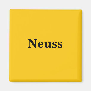 Neuss Magnet Schild