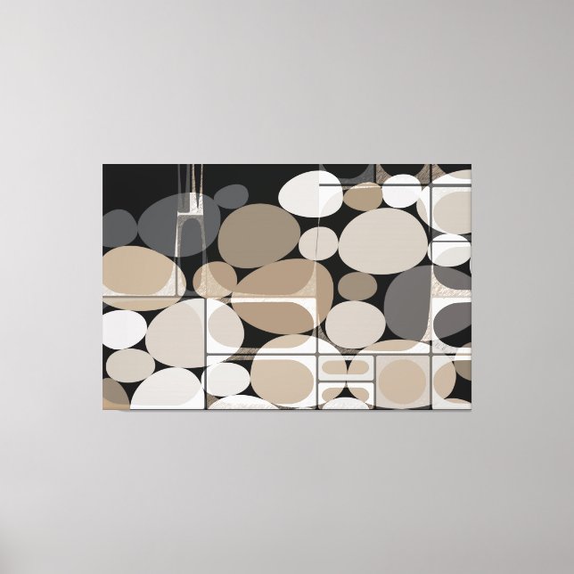 Neutra Pebbles Canvas Print (Front)