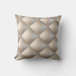 Neutral 3D Diamond Throw Pillow: AccessorizedPearl Pillow