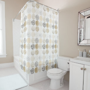 Neutral Abstract Circle Pattern