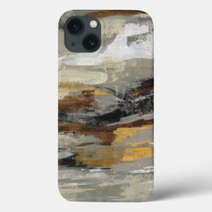 Neutral Abstract Grey Print   Silvia Vassileva iPhone 13 Case
