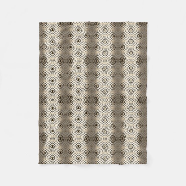 Neutral Abstract Pattern Blanket (Front)