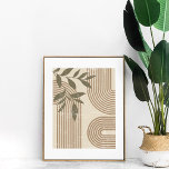 Neutral Abstract Rainbows and Botanical Wall Art<br><div class="desc">This Neutral Abstract Rainbows and Botanical Wall Art is a great choice for a neutral or bohemian interior.</div>