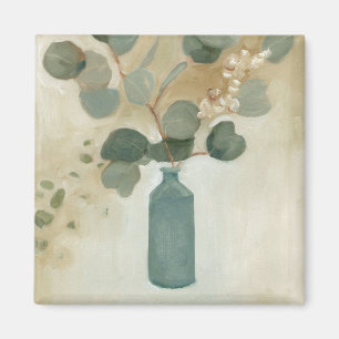 Neutral Arrangement - Greenery in Vase Magnet
