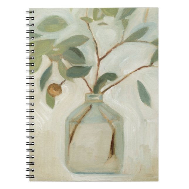 Neutral Arrangement - Ivory Notebook (Front)