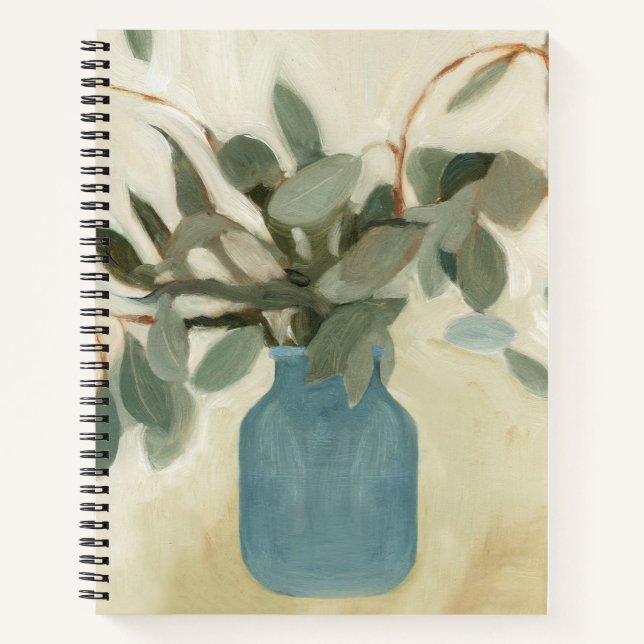 Neutral Arrangement - Stemmed Leaves Notebook (Front)