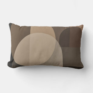 Neutral Assembly Warm Minimalist Design Lumbar Pillow
